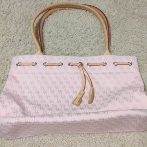 Dooney and Bourke canvas monogrammed bag